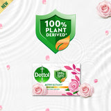 GETIT.QA- Qatar’s Best Online Shopping Website offers DETTOL ACTIV-BOTANY ANTIBACTERIAL BAR SOAP-- ROSEWATER & HIBISCUS FRAGRANCE-- 100% PLANT-DERIVED INGREDIENTS 110 G at the lowest price in Qatar. Free Shipping & COD Available!