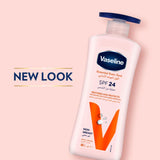 GETIT.QA- Qatar’s Best Online Shopping Website offers VASELINE ESSENTIAL EVEN TONE SPF 24 BODY LOTION 400 ML at the lowest price in Qatar. Free Shipping & COD Available!