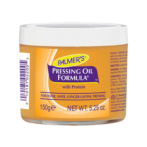 GETIT.QA- Qatar’s Best Online Shopping Website offers PALMER'S PRESSING OIL FORMULA HAIR CREAM WITH PROTEIN 150 G at the lowest price in Qatar. Free Shipping & COD Available!