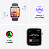 GETIT.QA- Qatar’s Best Online Shopping Website offers APPLE WATCH SE GPS, MIDNIGHT ALUMINIUM CASE WITH MIDNIGHT SPORT BAND, 40 MM, S/M, MR9X3 at the lowest price in Qatar. Free Shipping & COD Available!