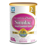 GETIT.QA- Qatar’s Best Online Shopping Website offers SIMILAC TOTAL COMFORT GOLD 2'-FL STAGE 2 FOLLOW ON FORMULA FROM 6-12 MONTHS 820 G at the lowest price in Qatar. Free Shipping & COD Available!