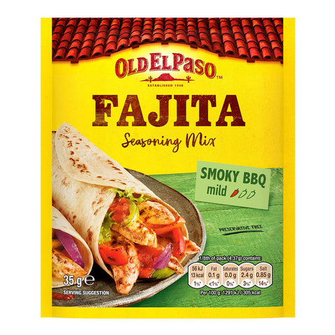 GETIT.QA- Qatar’s Best Online Shopping Website offers OEP SPICE MIX FAJITA S/BBQ35GM at the lowest price in Qatar. Free Shipping & COD Available!