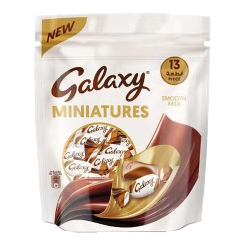 GETIT.QA- Qatar’s Best Online Shopping Website offers GALAXY MINIATURES SMOOTH MILK CHOCOLATE 117 G at the lowest price in Qatar. Free Shipping & COD Available!