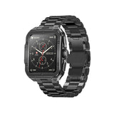 GETIT.QA- Qatar’s Best Online Shopping Website offers SWISS MILITARY SMART WATCH ALPS 2,GUNMETAL FRAME AND STAINLESS STEEL STRAP, SQUARE FACE at the lowest price in Qatar. Free Shipping & COD Available!