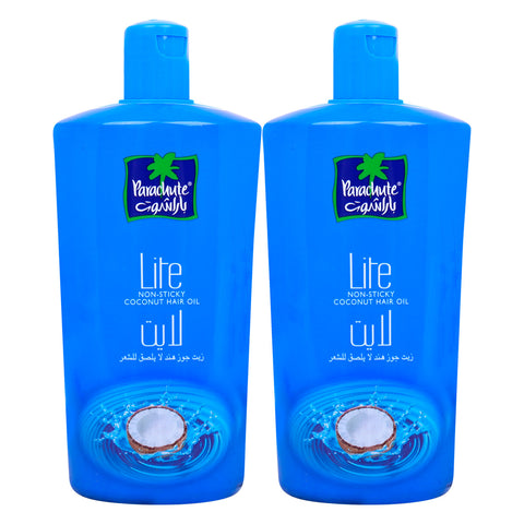 GETIT.QA- Qatar’s Best Online Shopping Website offers PARACHUTE COCONUT HAIR OIL LITE 2 X 300ML at the lowest price in Qatar. Free Shipping & COD Available!