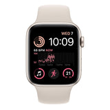 GETIT.QA- Qatar’s Best Online Shopping Website offers APPLE WATCH SE (2ND GENERATION) GPS + CELLULAR, 44 MM, STARLIGHT ALUMINIUM CASE WITH STARLIGHT SPORT BAND, REGULAR at the lowest price in Qatar. Free Shipping & COD Available!