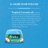 GETIT.QA- Qatar’s Best Online Shopping Website offers VATIKA VOLUME & THICKNESS STYLING HAIR CREAM TROPICAL COCONUT 140 ML at the lowest price in Qatar. Free Shipping & COD Available!