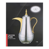 GETIT.QA- Qatar’s Best Online Shopping Website offers MAYFLOWER VACUUM FLASK-- 1 L-- ESC-A10-- WHITE GOLD at the lowest price in Qatar. Free Shipping & COD Available!