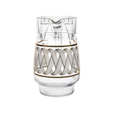 GETIT.QA- Qatar’s Best Online Shopping Website offers CRYSTAL DROPS GLASS WATER JUG-- GOLDEN DESIGN-- P13005-M4 at the lowest price in Qatar. Free Shipping & COD Available!