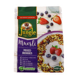 GETIT.QA- Qatar’s Best Online Shopping Website offers JUNGLE MUESLI MIX BERRIES 400G at the lowest price in Qatar. Free Shipping & COD Available!