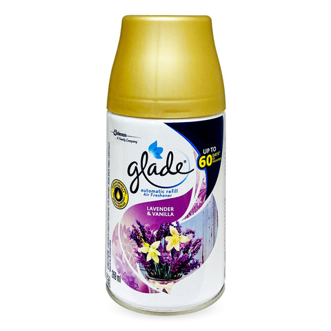 GETIT.QA- Qatar’s Best Online Shopping Website offers GLADE AUTOMATIC SPRAY REFILL LAVENDER & VANILLA 269ML at the lowest price in Qatar. Free Shipping & COD Available!