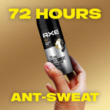 GETIT.QA- Qatar’s Best Online Shopping Website offers AXE MEN ANTIPERSPIRANT DEODORANT SPRAY GOLD-- 72 HOURS ANTI-SWEAT-- 150 ML at the lowest price in Qatar. Free Shipping & COD Available!