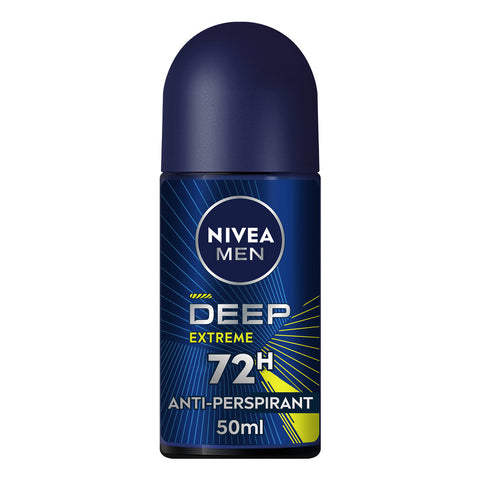 GETIT.QA- Qatar’s Best Online Shopping Website offers NIVEA DEEP EXTREME MAXXTECH ANTI-PERSPIRANT ROLL-ON FOR MEN 50 ML at the lowest price in Qatar. Free Shipping & COD Available!