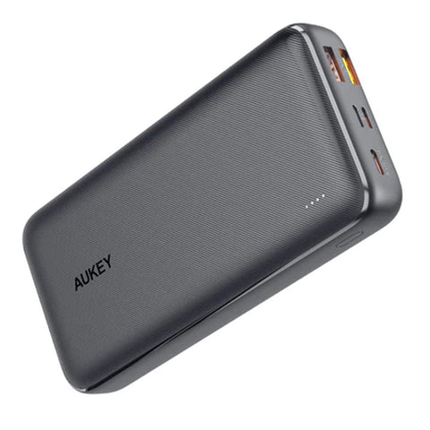 GETIT.QA- Qatar’s Best Online Shopping Website offers AUKEY PB-N74 PORTABLE CHARGER 20000MAH LARGE CAPACITY WITH 3 OUTPUTS &AMP; 3 INPUTS BLACK at the lowest price in Qatar. Free Shipping & COD Available!