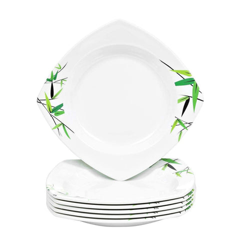 GETIT.QA- Qatar’s Best Online Shopping Website offers HOOVER BAMBOO TREE PRINT SOUP PLATE-- 20 CM-- HVR.GB868 at the lowest price in Qatar. Free Shipping & COD Available!