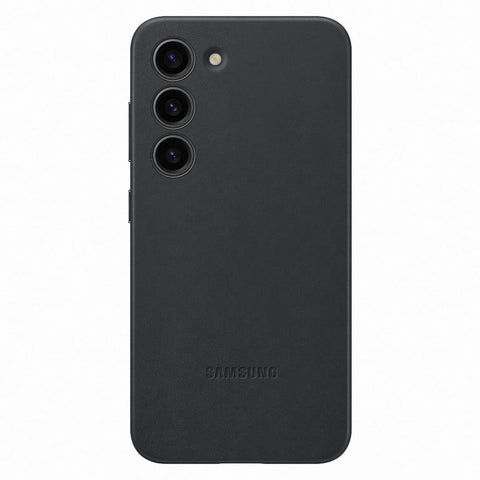 GETIT.QA- Qatar’s Best Online Shopping Website offers SAMSUNG S23+ LEATHER CASE, BLACK, EF-VS916LBEGWW at the lowest price in Qatar. Free Shipping & COD Available!