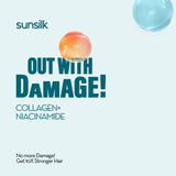 GETIT.QA- Qatar’s Best Online Shopping Website offers SUNSILK OUT WITH DAMAGE COLLAGEN SHAMPOO 350 ML at the lowest price in Qatar. Free Shipping & COD Available!