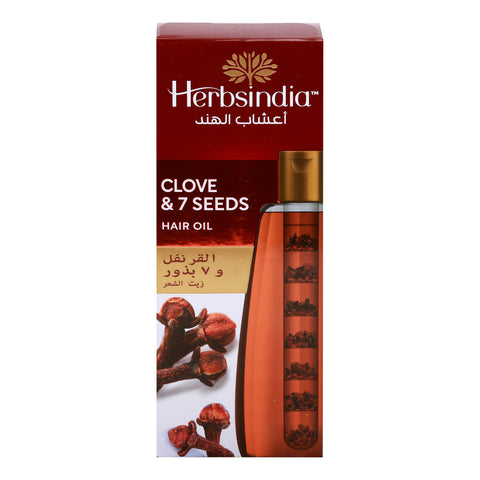 GETIT.QA- Qatar’s Best Online Shopping Website offers HERBSINDIA CLOVE & 7 SEEDS HAIR OIL 280 ML at the lowest price in Qatar. Free Shipping & COD Available!