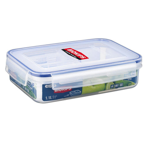 GETIT.QA- Qatar’s Best Online Shopping Website offers KOMAX BIOKIPS AIRTIGHT FOOD CONTAINER-- TRANSPARENT-- KOM.K0171504 at the lowest price in Qatar. Free Shipping & COD Available!