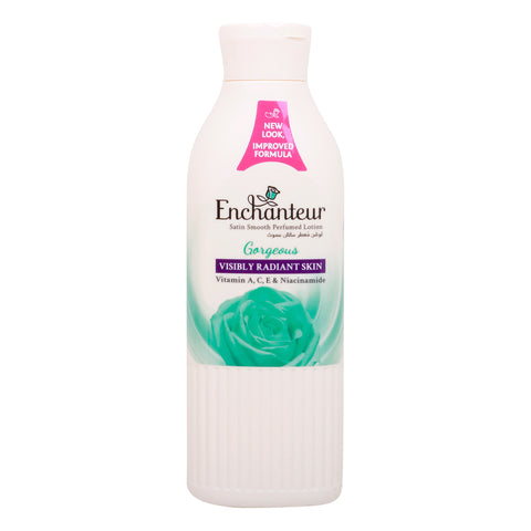 GETIT.QA- Qatar’s Best Online Shopping Website offers ENCHANTEUR SATIN SMOOTH PERFUMED LOTION GORGEOUS 225 ML at the lowest price in Qatar. Free Shipping & COD Available!