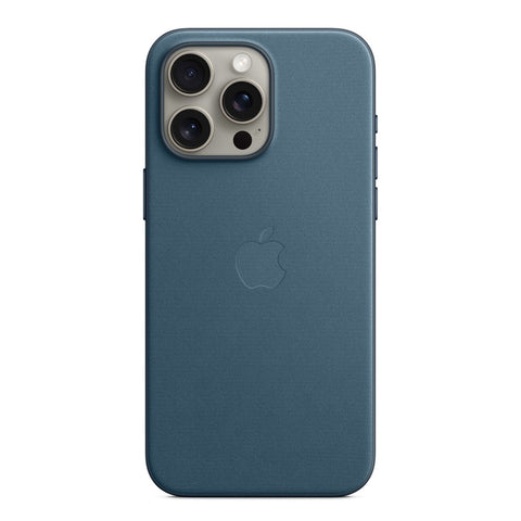 GETIT.QA- Qatar’s Best Online Shopping Website offers APPLE IPHONE 15 PRO MAX FINEWOVEN CASE WITH MAGSAFE, PACIFIC BLUE, MT4Y3ZM/A at the lowest price in Qatar. Free Shipping & COD Available!