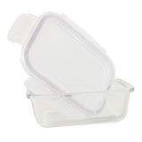 GETIT.QA- Qatar’s Best Online Shopping Website offers LOCK & LOCK RECTANGULAR GLASS CONTAINER WITH LID-- 380 ML-- CLEAR-- HLLG422 at the lowest price in Qatar. Free Shipping & COD Available!