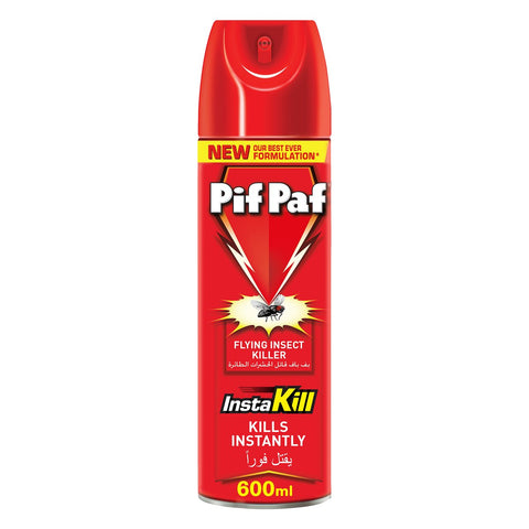 GETIT.QA- Qatar’s Best Online Shopping Website offers PIF PAF MOSQUITO & FLY INSECT KILLER 600 ML at the lowest price in Qatar. Free Shipping & COD Available!