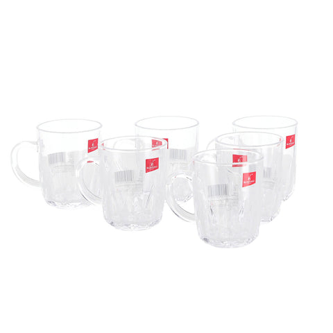 GETIT.QA- Qatar’s Best Online Shopping Website offers BLINKMAX GLASS MUG SET 6PCS B87 at the lowest price in Qatar. Free Shipping & COD Available!