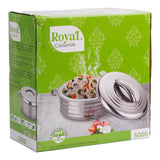 GETIT.QA- Qatar’s Best Online Shopping Website offers CHEFLINE STAINLESS STEEL HOTPOT ROYAL NEW 5000 at the lowest price in Qatar. Free Shipping & COD Available!