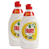 GETIT.QA- Qatar’s Best Online Shopping Website offers FAIRY DISH WASHING LEMON VALUE PACK 2 X 400 ML
 at the lowest price in Qatar. Free Shipping & COD Available!