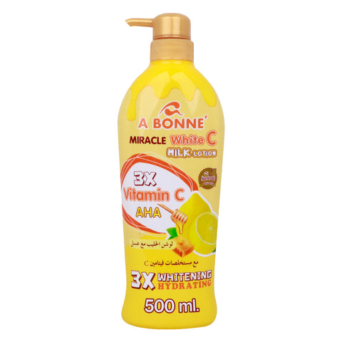 GETIT.QA- Qatar’s Best Online Shopping Website offers A BONNE MIRACLE WHITE C MILK LOTION 500 ML at the lowest price in Qatar. Free Shipping & COD Available!