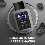 GETIT.QA- Qatar’s Best Online Shopping Website offers NIVEA MEN AFTER SHAVE LOTION DEEP BLACK CARBON 100 ML at the lowest price in Qatar. Free Shipping & COD Available!