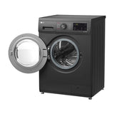 GETIT.QA- Qatar’s Best Online Shopping Website offers LG FRONT LOAD WASHING MACHINE, 7 KG, 1200 RPM, MIDDLE BLACK, F2J3HYL6J at the lowest price in Qatar. Free Shipping & COD Available!