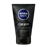 GETIT.QA- Qatar’s Best Online Shopping Website offers NIVEA MEN DEEP FACE & BEARD WASH BLACK CARBON 100 ML at the lowest price in Qatar. Free Shipping & COD Available!