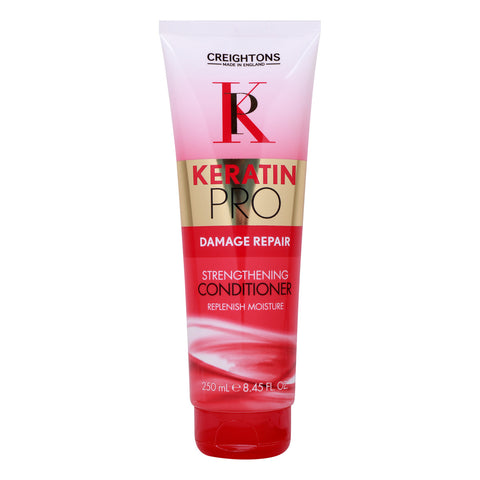 GETIT.QA- Qatar’s Best Online Shopping Website offers CREIGHTONS PRO KERATIN STRENGTH & REPAIR CONDITIONER-- 250 ML at the lowest price in Qatar. Free Shipping & COD Available!