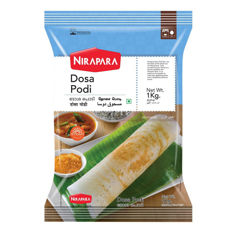 GETIT.QA- Qatar’s Best Online Shopping Website offers NIRAPARA DOSA PODI 1KG at the lowest price in Qatar. Free Shipping & COD Available!