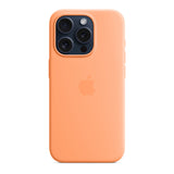 GETIT.QA- Qatar’s Best Online Shopping Website offers APPLE IPHONE 15 PRO SILICONE CASE WITH MAGSAFE, ORANGE SORBET, MT1H3ZM/A at the lowest price in Qatar. Free Shipping & COD Available!