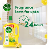 GETIT.QA- Qatar’s Best Online Shopping Website offers DETTOL LEMON ANTIBACTERIAL POWER FLOOR CLEANER 1.8 LITRE
 at the lowest price in Qatar. Free Shipping & COD Available!