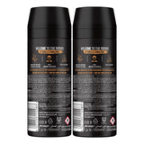 GETIT.QA- Qatar’s Best Online Shopping Website offers AXE COLLISION LEATHER AND COOKIES BODY SPRAY 2 X 150 ML at the lowest price in Qatar. Free Shipping & COD Available!