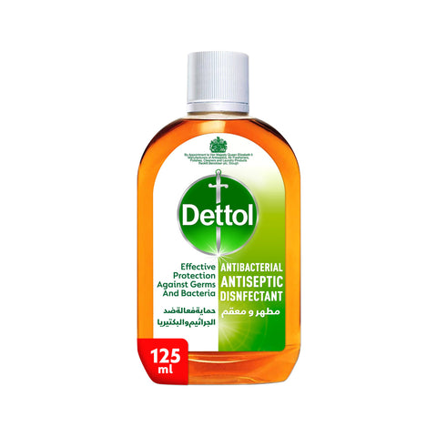 GETIT.QA- Qatar’s Best Online Shopping Website offers DETTOL ANTI-BACTERIAL ANTISEPTIC DISINFECTANT 125 ML at the lowest price in Qatar. Free Shipping & COD Available!