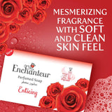 GETIT.QA- Qatar’s Best Online Shopping Website offers ENCHANTEUR ENTICING PERFUMED SOAP 125 G at the lowest price in Qatar. Free Shipping & COD Available!