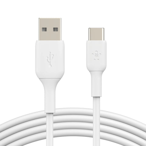 GETIT.QA- Qatar’s Best Online Shopping Website offers BELKIN BOOST CHARGE USB-C TO USB-A CABLE, WHITE, 1 M, CAB001BT at the lowest price in Qatar. Free Shipping & COD Available!