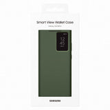 GETIT.QA- Qatar’s Best Online Shopping Website offers SAMSUNG S23 ULTRA SMART VIEW WALLET CASE, GREEN, EF-ZS918CGEGWW at the lowest price in Qatar. Free Shipping & COD Available!