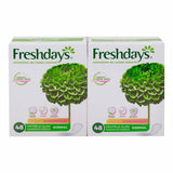 GETIT.QA- Qatar’s Best Online Shopping Website offers FRESHDAYS PANTYLINERS NORMAL 48 PCS 1+1 at the lowest price in Qatar. Free Shipping & COD Available!