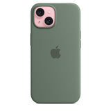 GETIT.QA- Qatar’s Best Online Shopping Website offers APPLE IPHONE 15 SILICONE CASE WITH MAGSAFE, CYPRESS, MT0X3ZM/A at the lowest price in Qatar. Free Shipping & COD Available!