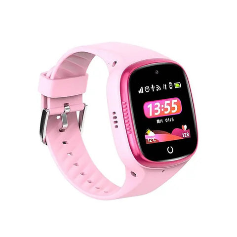 GETIT.QA- Qatar’s Best Online Shopping Website offers PORODO KIDS 4G SMART WATCH WITH VIDEO CALLING 2MP -- PINK (PD-K4GW) at the lowest price in Qatar. Free Shipping & COD Available!