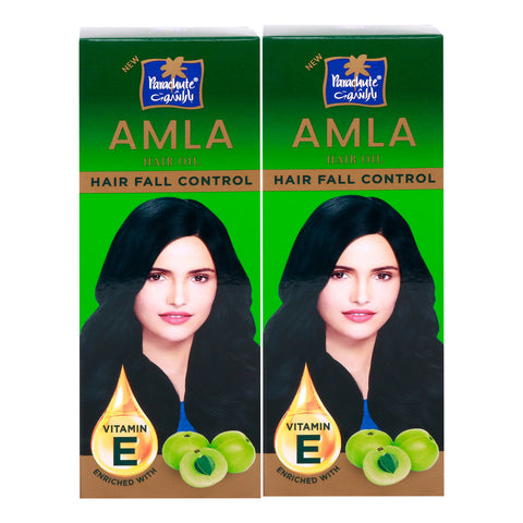 GETIT.QA- Qatar’s Best Online Shopping Website offers PARACHUTE HAIR FALL CONTROL AMLA HAIR OIL VALUE PACK 2 X 300 ML at the lowest price in Qatar. Free Shipping & COD Available!