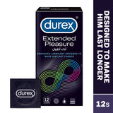 GETIT.QA- Qatar’s Best Online Shopping Website offers DUREX EXTENDED PLEASURE CONDOMS 12 PCS at the lowest price in Qatar. Free Shipping & COD Available!