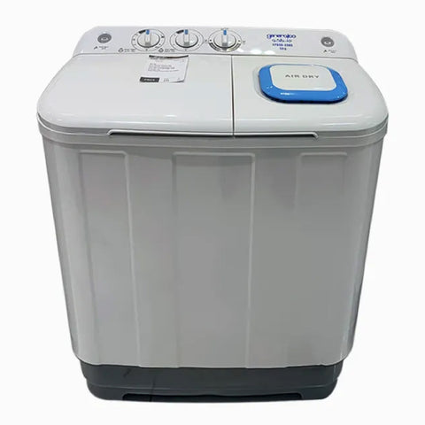 GETIT.QA- Qatar’s Best Online Shopping Website offers GENERALCO TWIN TUB TOP LOAD WASHING MACHINE XPB80-2558 8KG at the lowest price in Qatar. Free Shipping & COD Available!