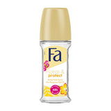 GETIT.QA- Qatar’s Best Online Shopping Website offers FA FLORAL & PROTECT ORCHID & VIOLA SCENT ANTI-PERSPIRANT ROLL ON 50 ML at the lowest price in Qatar. Free Shipping & COD Available!